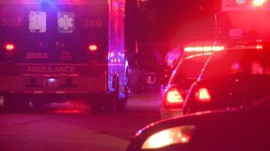 Scene of officer-involved shooting near N.W. 43rd and Portland