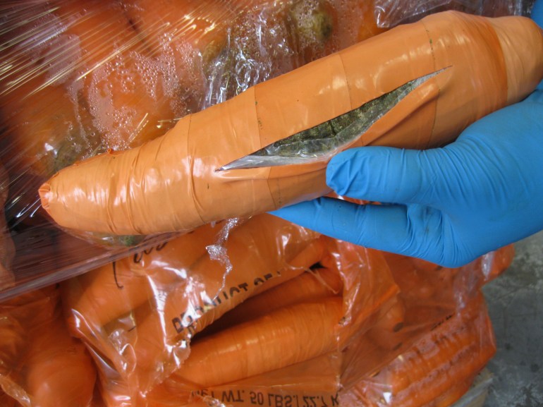 Marijuana carrot packaging