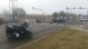 Motorcyclist crashes in Edmond after leading police on chase