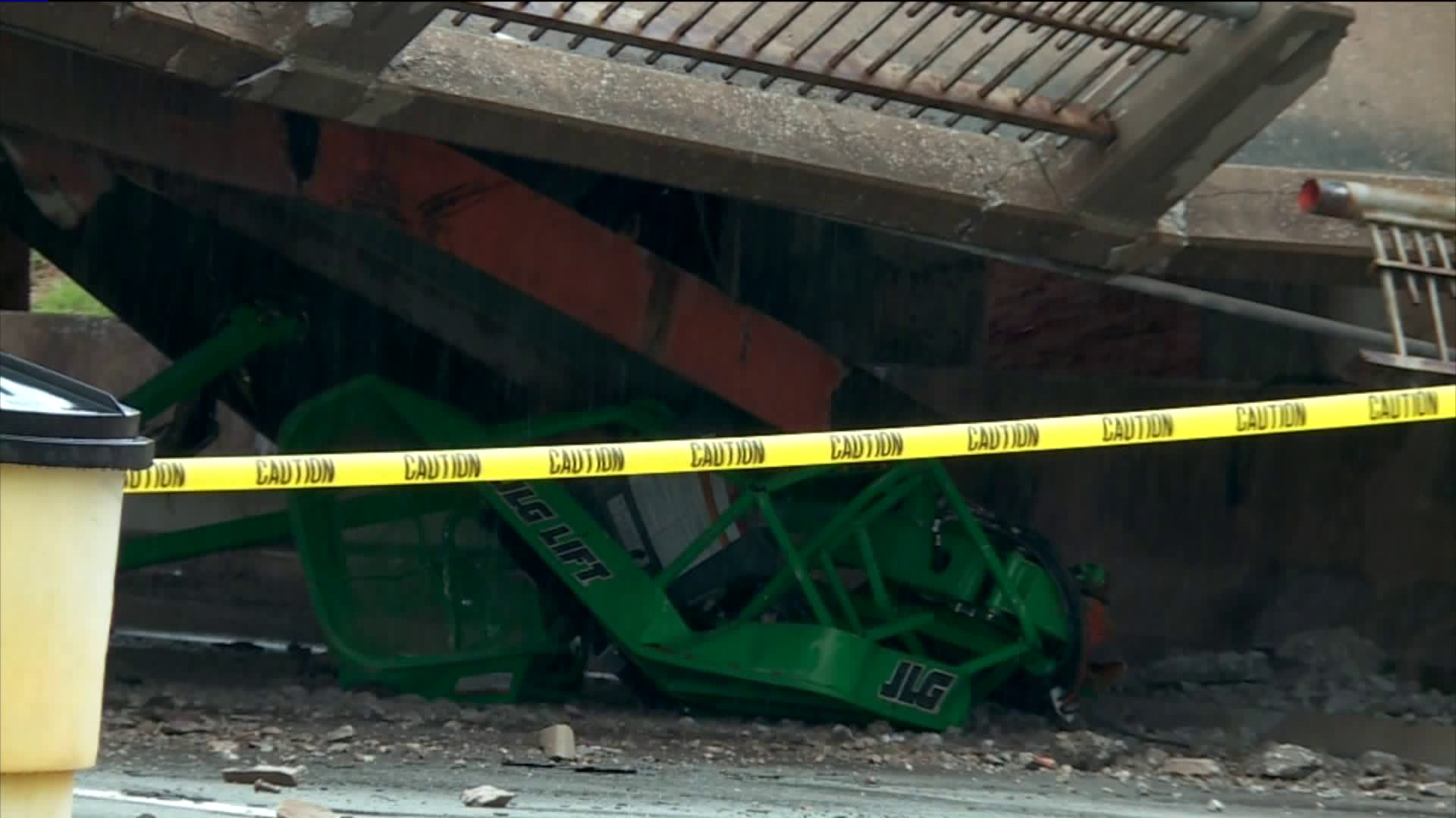 May Ave/NW Expressway bridge collapse
