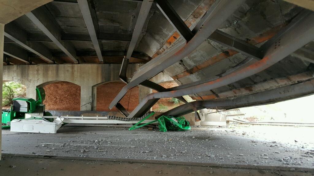 May Ave/NW Expressway bridge collapse