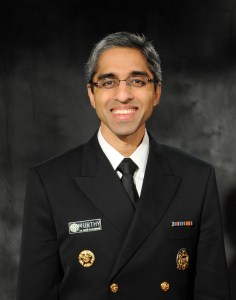 Surgeon General Vice Admiral Vivek H. Murthy, M.D., M.B.A., Source: SurgeonGeneral.Gov