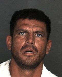 Edgar Valdez is shown in a booking photo released by San Bernardino police on May 17, 2016.
