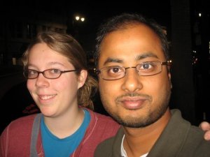 Ashley Hasti (left), Sarkar's wife, was found dead on Thursday in a suburb of Minneapolis, according to CNN affiliate WCCO.