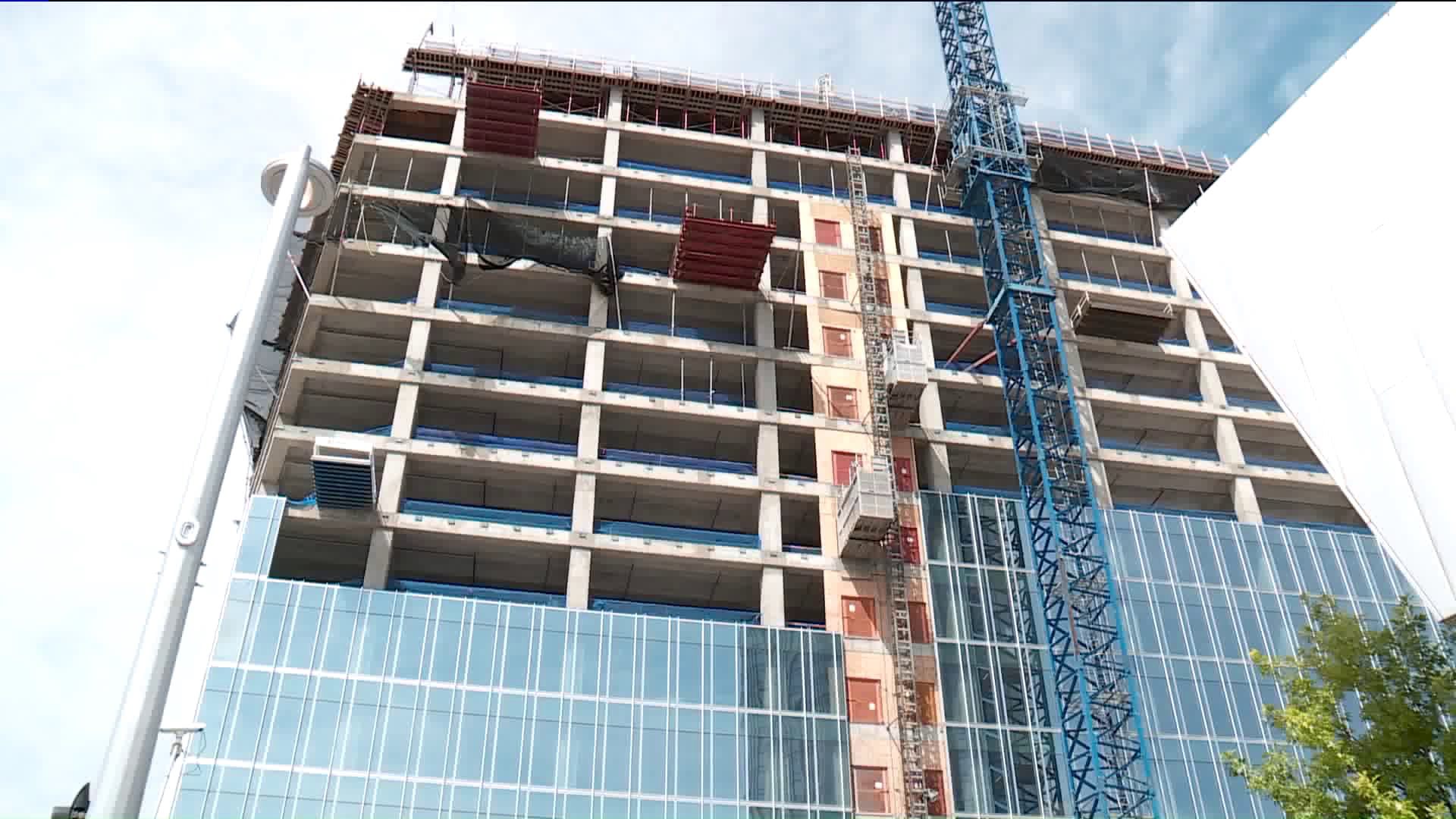 Construction worker dies after scissor lift falls 14 stories