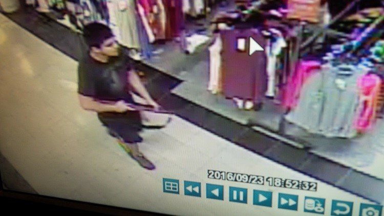 WA/ Camera Surveillance Photos of Suspected Mall Shooter, Credit: Burlington Police Department