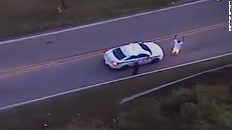 Terence Crutcher, a 40-year-old black man, was shot and killed Friday, September 16, 2016 by a police officer in Tulsa, Oklahoma.
