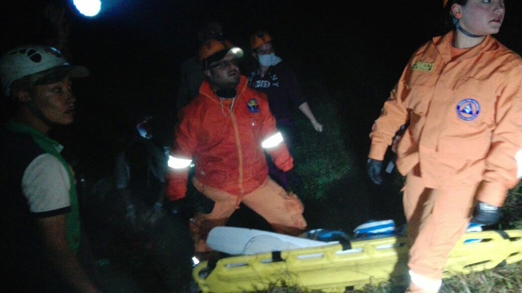 Seventy-six people are confirmed dead following a plane crash outside Medellin, Colombia. Credit: Cablenoticias