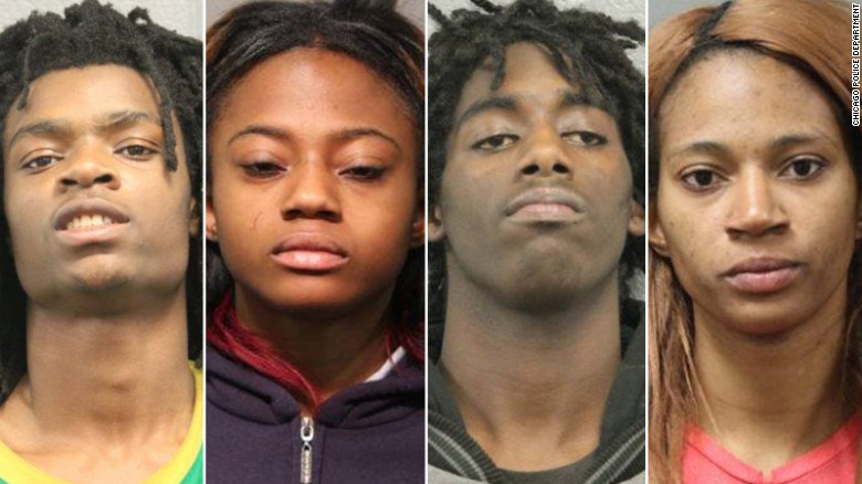 Tesfaye Cooper, Brittany Covington, Jordan Hill, Tanishia Covington