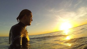 Newport Beach lifeguard Ben Carlson is shown in an undated photo provided by Wahoo's Fish Taco, where he worked.