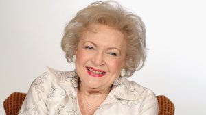 Actress Betty White speaks onstage during the Informal Session: Betty White's Off Their Rockers' panel during the NBCUniversal portion of the 2012 Winter TCA Tour at The Langham Huntington Hotel and Spa on January 6, 2012 in Pasadena, California. (Credit: Frederick M. Brown/Getty Images)