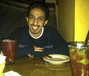 Abdullah Abdullatif Alkadi is shown in a photo posted to his Facebook page in 2012. 