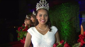 Madison Elaine Triplett, 17, crowned  Rose Queen for the 2015 Tournament of Roses. (Credit: KTLA)