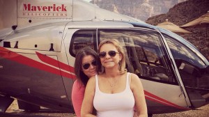 Brittany Maynard, left, visited the Grand Canyon the week of Oct. 22, 2014. She moved from California to Oregon so that she might end her life legally. (Credit: Brittany Maynard) 