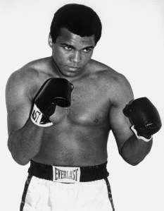 A portrait of then World boxing heavyweight champion Muhammad Ali in 1960 in Paris, France. (Credit: Getty Images)