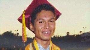 Armando Villa, 19, seen in a family photo, collapsed and died during a July 1, 2014, hike sponsored by a fraternity at CSUN.