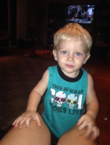 The family of a 1-year-old boy who was attacked by a dog on Nov. 14, 2014, in Riverside County, provided this photo of him prior to the incident. 