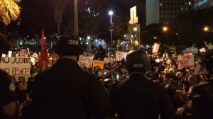 LAPD ferguson protest