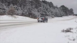 The upper Midwest and Great Lakes were buried in snow on Nov. 11, 2014. (Credit: CNN)