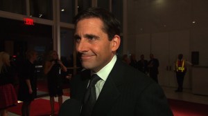  Comedian Steve Carell appears on the red carpet for the 13th Annual Mark Twain Prize for American Humor at the Kennedy Center in Washington, D.C. on Nov. 9, 2010. (Credit: Skip Nocciolo/CNN) 