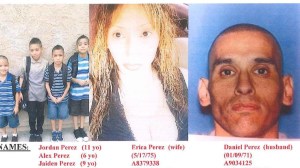 The entire Perez family was reported missing on Dec. 10, 2014 after they hadn't been since or heard from in five days. (Credit: Montebello Police Department) 