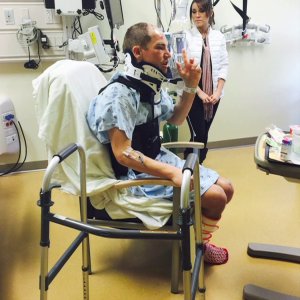 Ryan Pritchard suffered major injuries in a hiking accident on Monday, Jan. 5, 2015. (Credit: Courtesy of Ryan Pritchard/via KTXL)