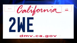 dmv licence plate partial 