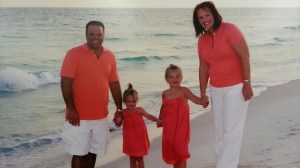 A fundraising site - sailorgutzlerfund.com - posted this photo of Sailor Gutzler, 7, after she survived a plane crash in Kentucky on Jan. 2, 2015. Her father, mother and sister, all pictured, died in the crash.