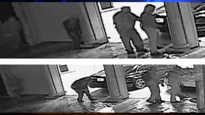 Enhanced surveillance video stills, release by Palos Verdes Estates police, show four men who robbed a home in the city on Jan. 10, 2015.