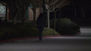 Women in Victorville were being warning about a sexual predator who attacked two women in separate incidents. (Credit: KTLA)