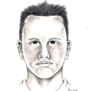 Las Vegas, Nevada, police are searching for the person depicted in this sketch. He is wanted in connection with a fatal shooting of a Las Vegas mother following an alleged road rage incident. (Credit: Las Vegas Metropolitan Police)