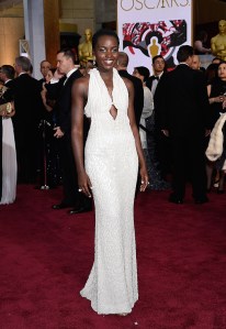 Actress Lupita Nyong'o attends the 87th Annual Academy Awards at Hollywood & Highland Center on February 22, 2015 in Hollywood. (Credit: Kevork Djansezian/Getty Images)