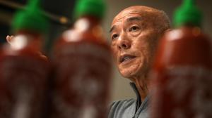 David Tran, who operates his family-owned Huy Fong Foods out of a 650,000-square-foot facility in Irwindale, doesn't see his failure to secure a trademark for his Sriracha sauce as a missed opportunity. He says it's free advertising for a company that's never had a marketing budget. (Credit: Irfan Khan / Los Angeles Times)