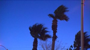 Gusty winds hit the Fontana area on Feb. 12, 2015. (Credit: KTLA) 