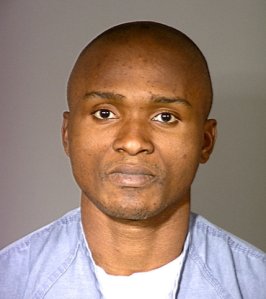 Charly Leundeu Keunang, 43, appears in a 2000 booking photo provided by the Ventura County Sheriff's Office.