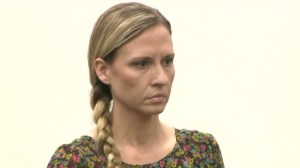 Melody Suzanne Lippert appears in court in Newport Beach on March 4, 2015. (Credit: KTLA)