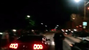 A video from the scene of a fatal street race in Chatsworth on Feb. 26, 2015, was provided to KTLA by a friend of Henry Michael Gevorgyan. 