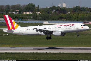 A picture of the Germanwings Airbus A320-200, tailnumber D-AIPX, that was involved in a crash in the French Alps on March 24, 2015. This photograph was taken April 16, 2014, in Dusseldorf, Germany. (Credit: Michael Stappen)