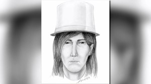 The LAPD released a sketch of the person responsible for raping a Loyola Marymount University student at an off-campus Halloween party in the early morning hours of Nov 1, 2014.  