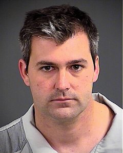 Michael Thomas Slager is shown in a booking photo from the Charleston County Sheriff's Office on April 7, 2015.