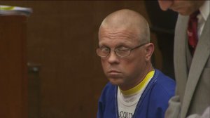 Ex-Torrance High School wrestling coach Thomas Joseph Snider on April 16, 2015, pleaded not guilty to charges in connection with alleged assaults on more than two dozen students. (Credit: KTLA)