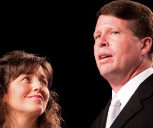 Michelle and Jim Bob Duggar of TLC's "19 Kids and Counting" speak at the Values Voter Summit on n Washington, DC. (Credit: Brendan Hoffman/Getty Images)