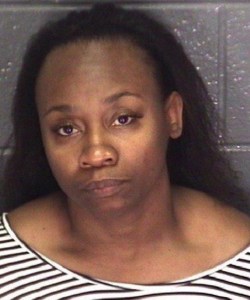 A booking photo was released of Tonya Slaton, 44, of Richmond, Virginia.