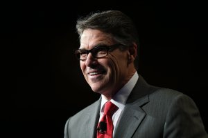 Former Texas Gov. Rick Perry speaks during the Rick Scott's Economic Growth Summit held at the Disney's Yacht and Beach Club Convention Center on June 2, 2015, in Orlando, Florida. (Credit: Joe Raedle/Getty Images)