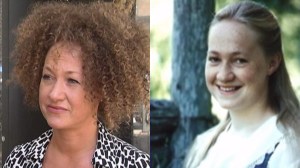 Rachel Dolezal is the head of the local chapter of the NAACP and has identified herself as African-American. But her Montana birth certificate says she was born to two Caucasian parents. (Credit: CNN) 