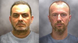 The New York State Police issued these "progression" photos of Richard Matt and David Sweat on June 17, 2015. Matt, 49, and Sweat, 35, escaped from the Clinton Correctional Facility in Dannemora, New York, sometime after they were last seen at bed check June 5, 2015. The pair left decoys to trick guards into think they were asleep as they made their escape. Both were serving time on separate murder convictions.