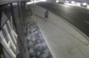 Surveillance video from OCSD shows a witness running to help a cyclist who was fatally struck by a hit-and-run driver in Stanton on June 16, 2015.