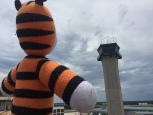 Tampa International Airport posted this photo on its Facebook page on June 15, 2015, with the caption: "Checking out the FAA Air Traffic Control Tower. Looks like a storm's rolling in!"