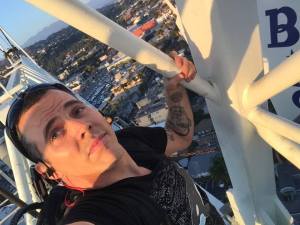 Steve-O is seen in a photo from his Facebook page on Sunday, Aug. 9, 2015.