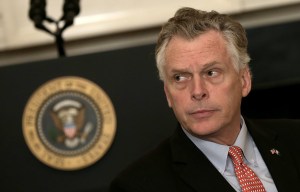 Virginia Gov. Terry McAuliffe waits for U.S. President Barack Obama to address members of the National Governors Association at the White House on Feb. 23, 2015, in Washington, D.C. (Credit: Win McNamee/Getty Images)